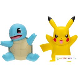 Pokémon 2 db-os figura szett – Squirtle és Pikachu