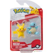 Pokémon 2 db-os figura szett – Squirtle és Pikachu