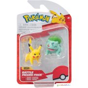 Pokémon 2 db-os figura szett – Bulbasaur és Pikachu