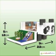 Minecraft - Hobhead Panda kinyitható játékszett