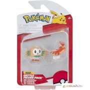 Pokémon Battle Figure 2 db-os szett – Rowlet és Tatsugiri (Curly Form)