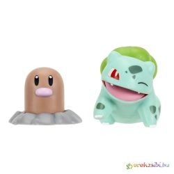   Pokémon Battle Figure 2 db-os szett – Diglett és Bulbasaur (PKW4061)
