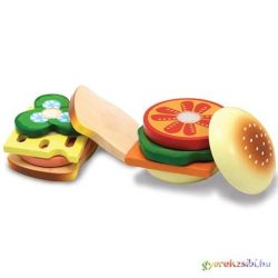 Szendvicskészítő fa játék szett - Melissa & Doug