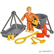 Sam, a tűzoltó: Wallaby II helikopter játékfigurával - Simba Toys