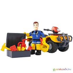   Sam a tűzoltó: Mercury quad jármű figurával  - Simba Toys