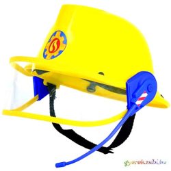   Sam, a tűzoltó: Tűzoltósisak mikrofonnal - Simba Toys Jelmez kellék