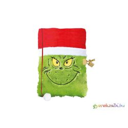 Grincs - Mókás vonalas plüss borítású füzet