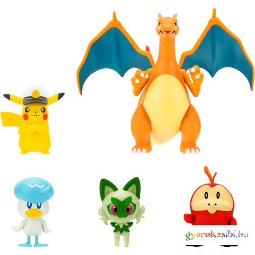 Pokémon Horizons Battle Figure 5 Pack (PKW2941) – akció figura szett