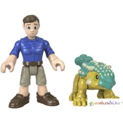   Jurassic World : Krétakori Tábor - Ankylosaurus és Ben figura - Imaginext 