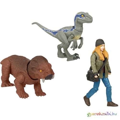   Jurassic World 3: Világuralom - Maisie & Velociraptor Béta figuraszett