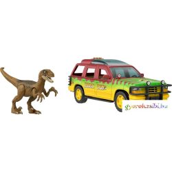 Jurassic World: Ford Explorer - Velociraptor szett