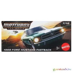   Matchbox A Film: 1968 Ford Mustang Fastback papírdobozos kisautó 1/64 – Mattel