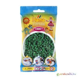 Hama: Zöld vasalható gyöngy 1000db-os Midi