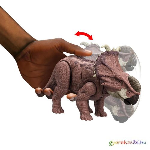 Jurassic World: Támadó Dinó Hanggal Pachyrhinosaurus - Mattel