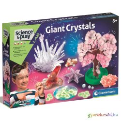   Science & Play: Mega kristály készítő laboratórium szett - Clementoni