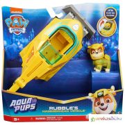 Mancs őrjárat - Aqua Pups: Rubble és pörölycápa járgánya  játékszett - Spin Master
