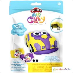   Play-Doh: Air Clay - Levegőre száradó gyurma szett - Versenyautó