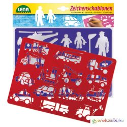 LENA: Járművek és emberek rajzsablon