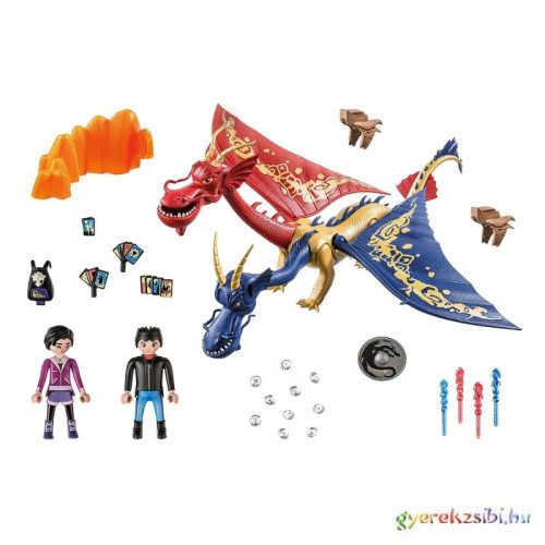 Playmobil: Dragons Nine Realms - Wu & Wei Junnal - 71080