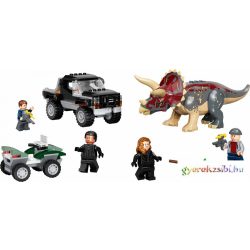  LEGO Jurassic World™ Triceratops támadása a teherautó ellen