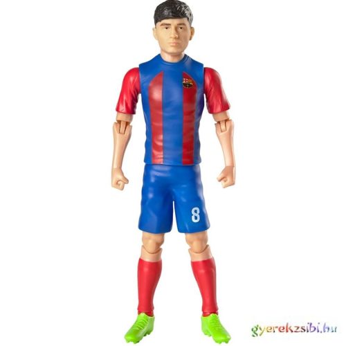 Focista akciófigura, 20 cm - FC Barcelona, Pedri 8-as mezben