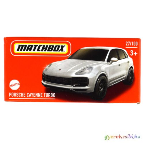 Matchbox: Papírdobozos Porsche Cayenne Turbo kisautó 1/64 - Mattel