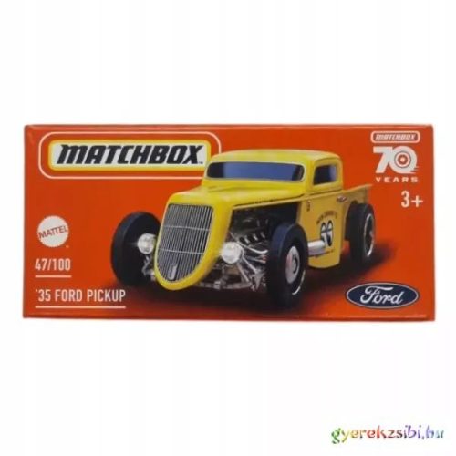 Matchbox: 35 Ford Pickup kisautó papírdobozban