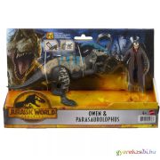   Jurassic World 3: Világuralom - Owen & Parasaurolophus figuraszett