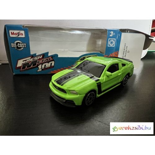 Maisto - Ford mustang - Neonzöld
