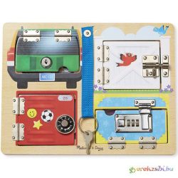 Zárak és kulcsok fa készségfejlesztő - Melissa & Doug
