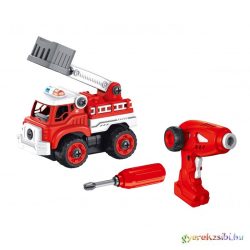   TÁVIRÁNYÍTÓS, HANGOT ADÓ ÉS ÖSSZESZERELHETŐ TŰZOLTÓ AUTÓ BUKI