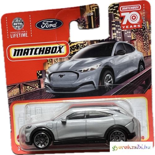 Matchbox: 2021 Ford Mustang Mach-E kisautó modell 1/64 - Mattel