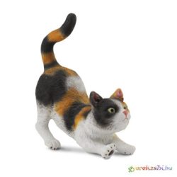 Collecta - Tarka házimacska - nyújtózó cica