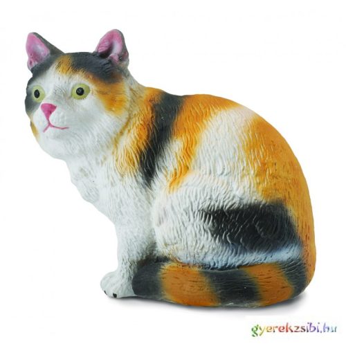 Collecta - Tarka Házimacska - ülő cica