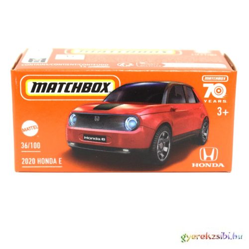 Matchbox: 2020 Honda E papírdobozban 1/64 - Mattel