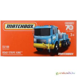   Matchbox: Road Stripe King kisautó papírdobozban 1/64 - Mattel