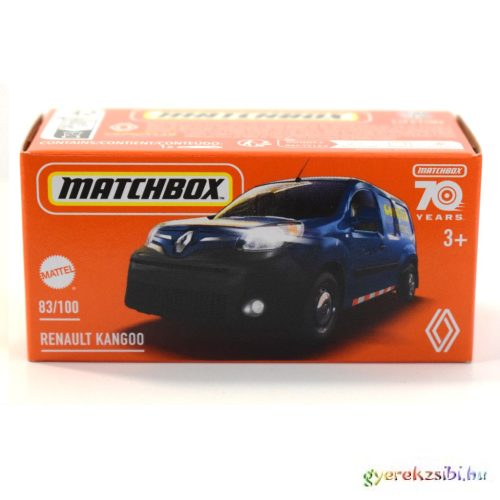 Matchbox: Renault Kangoo kisautó papírdobozban 1/64 - Mattel