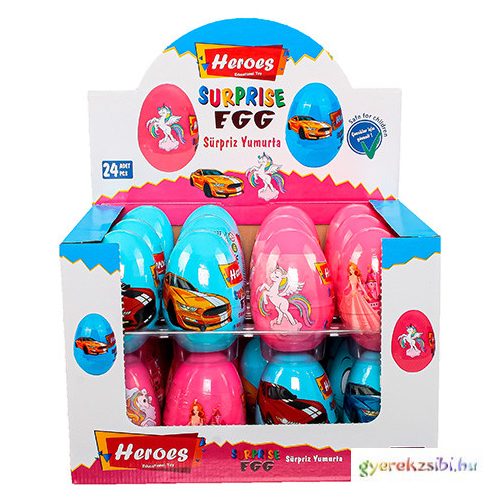 Heroes meglepetés tojás fiús és lányos változatban