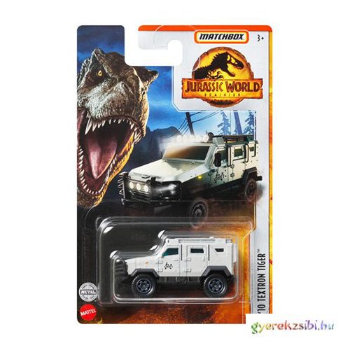  Matchbox: Jurassic World II '10 Textron Tiger kisautó 1/64 - Mattel