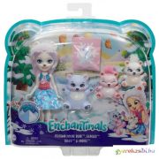 Enchantimals: Pristina Polar Bear & Glacier játékszett kisállatokkal