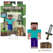 Minecraft Steve figura karddal - Mattel