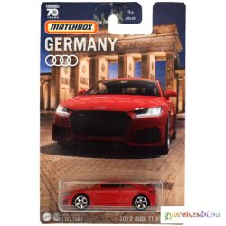   Matchbox - Németország kollekció: 2019 Audi TT RS Coupe kisautó 1/64 - Mattel