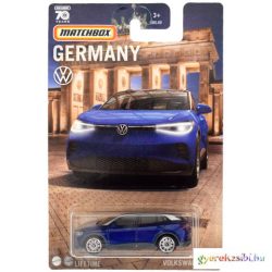   Matchbox - Németország kollekció: Volkswagen EV4 kisautó 1/64 - Mattel