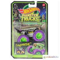   Hot Wheels Monster Trucks: Carbonator sötétben világító monster kisautó 1/64 - Mattel