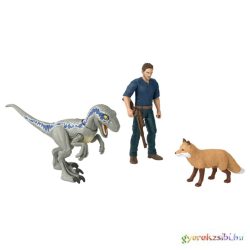   Jurassic World 3: Világuralom - Owen és Velociraptor Béta figuraszett