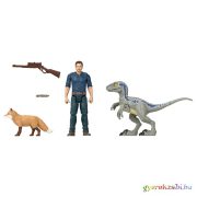 Jurassic World 3: Világuralom - Owen és Velociraptor Béta figuraszett