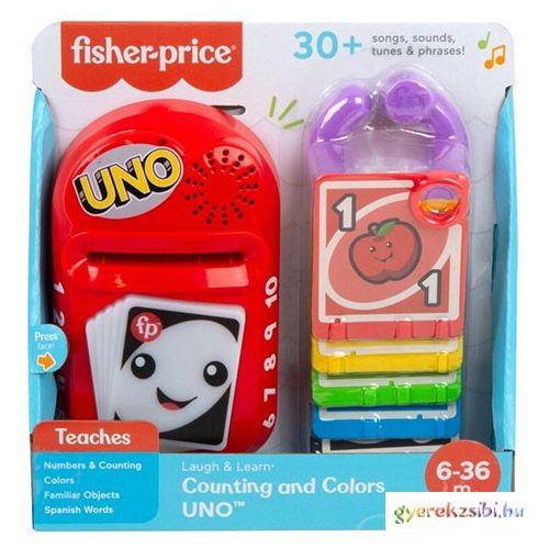 Fisher-Price: Kacagj és fejlődj UNO bébijáték - Mattel