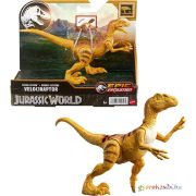 Jurassic World: Támadó Velociraptor dinoszaurusz figura - Mattel