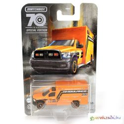   Matchbox 70. Special Edition: Nyitható 2019 Ram Ambulance kisautó 1/64 - Mattel