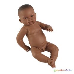 Fiú barnabőrű csecsemő baba 45cm